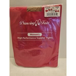 NEW Dancing Tights Women's Ultimate Performance Tights 810 Lt Suntan Size B